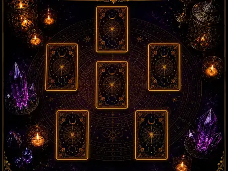 Disposition des cartes du Tirage Relationnel