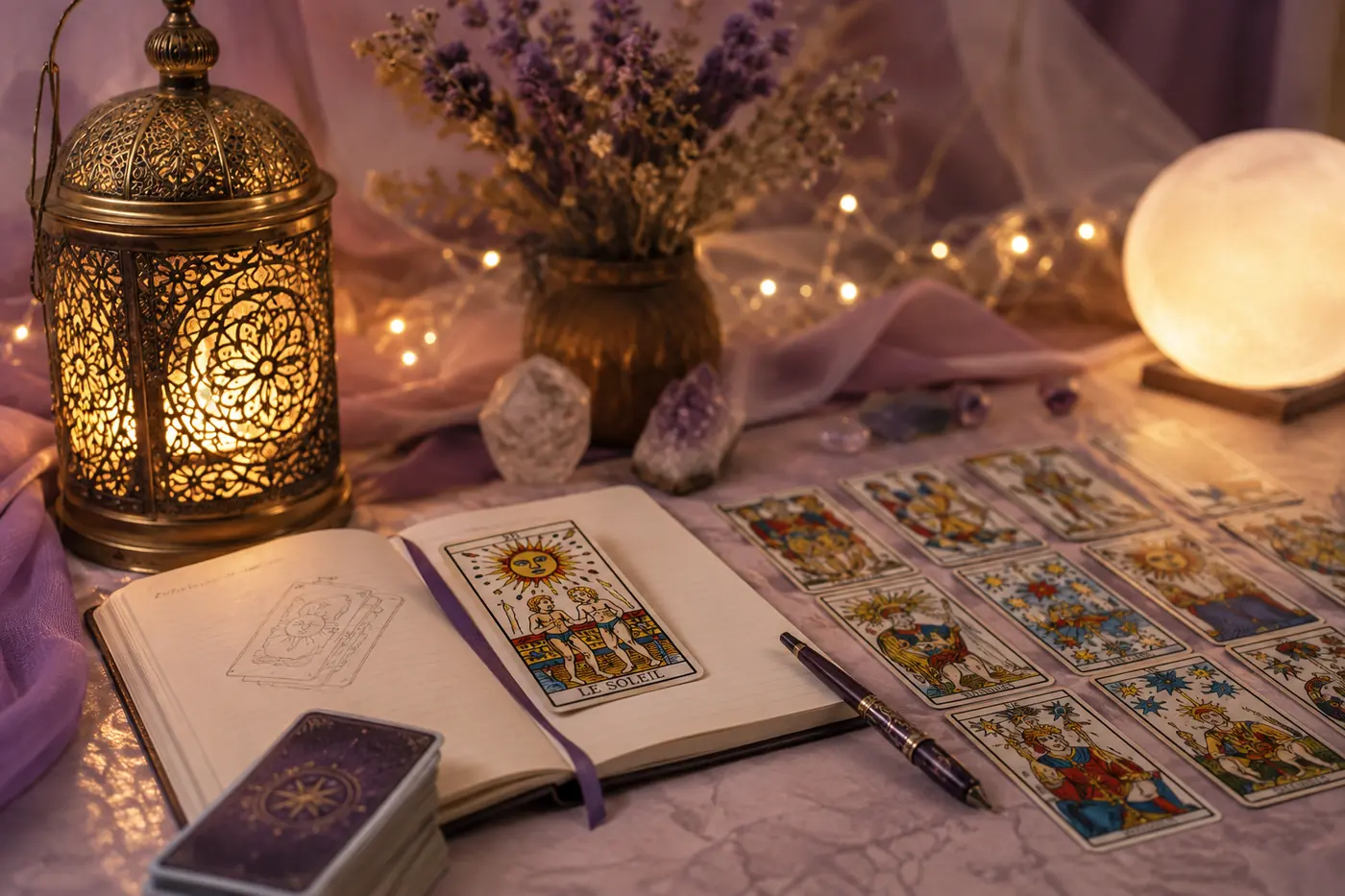 Cours d'initiation à la tarologie avec le Tarot de Marseille à Nice
