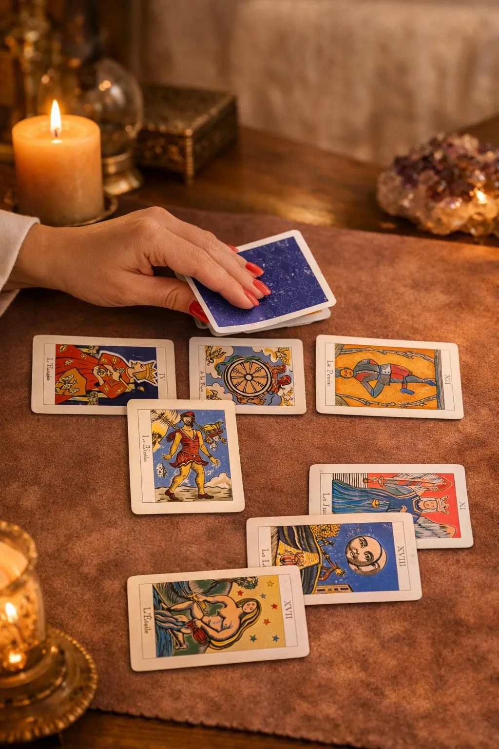 Consultation de voyance avec Tarot