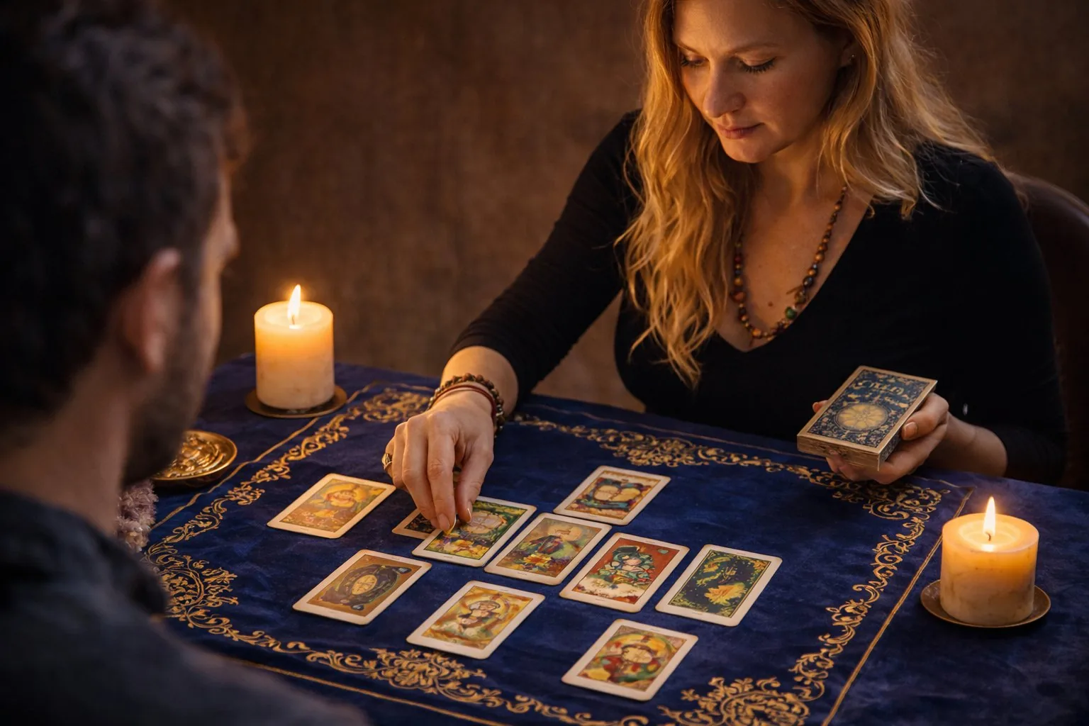 Consultation de voyance Tarot à domicile Nice - Natacha Laure