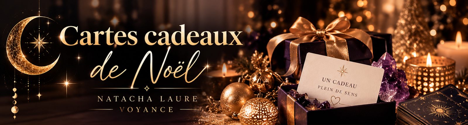 Cartes cadeaux de Noël — Natacha Laure Voyance